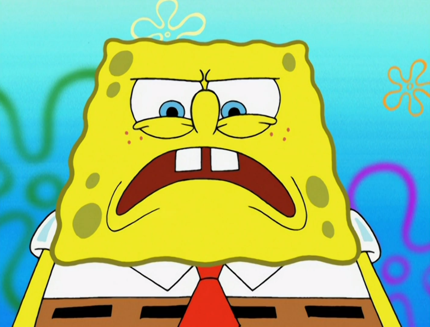 SpongeBob mad at Sandy! by MatthewsRENDERS4477 on DeviantArt