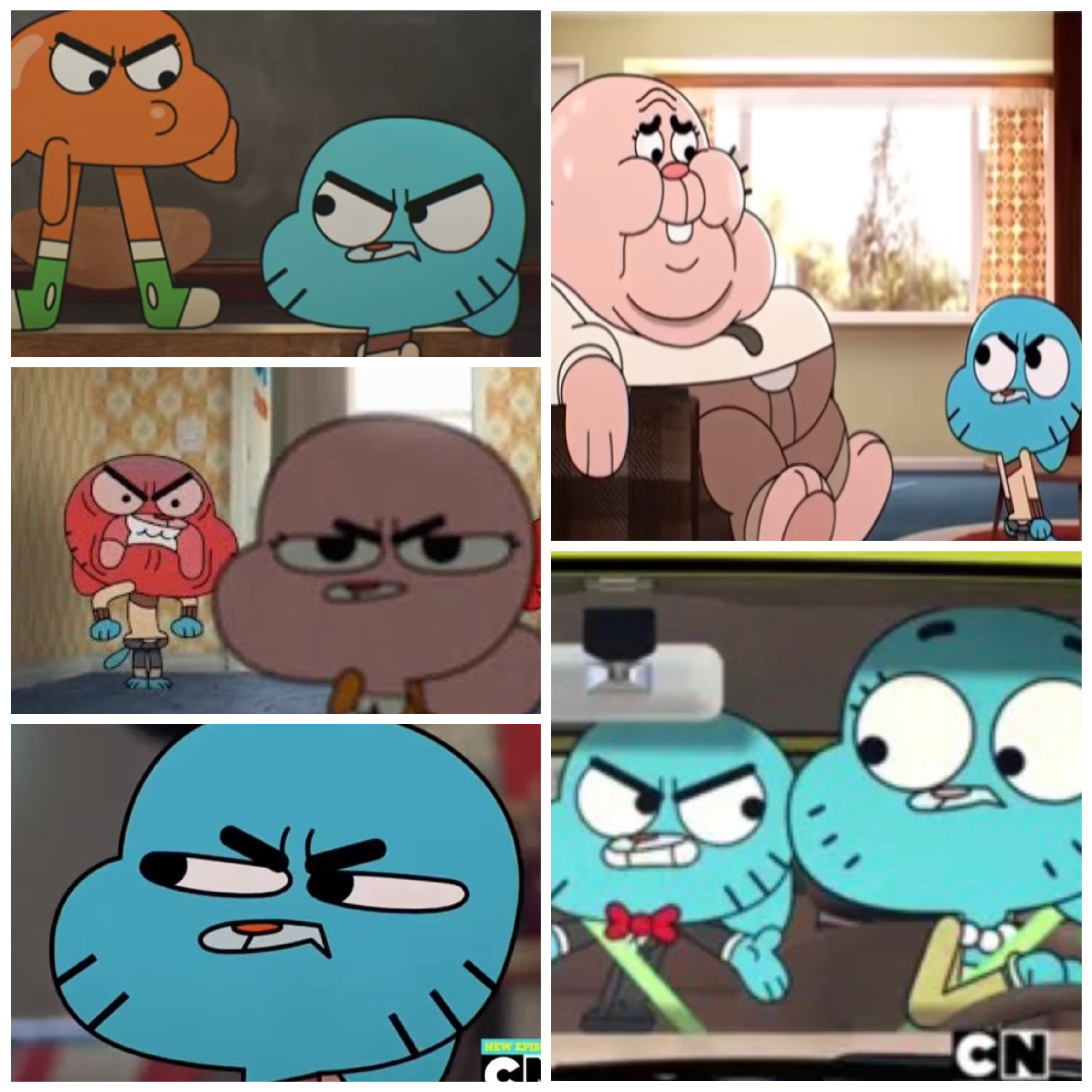 Gumball mad at his Friends and Family COLLAGE! by MatthewsRENDERS4477 ...