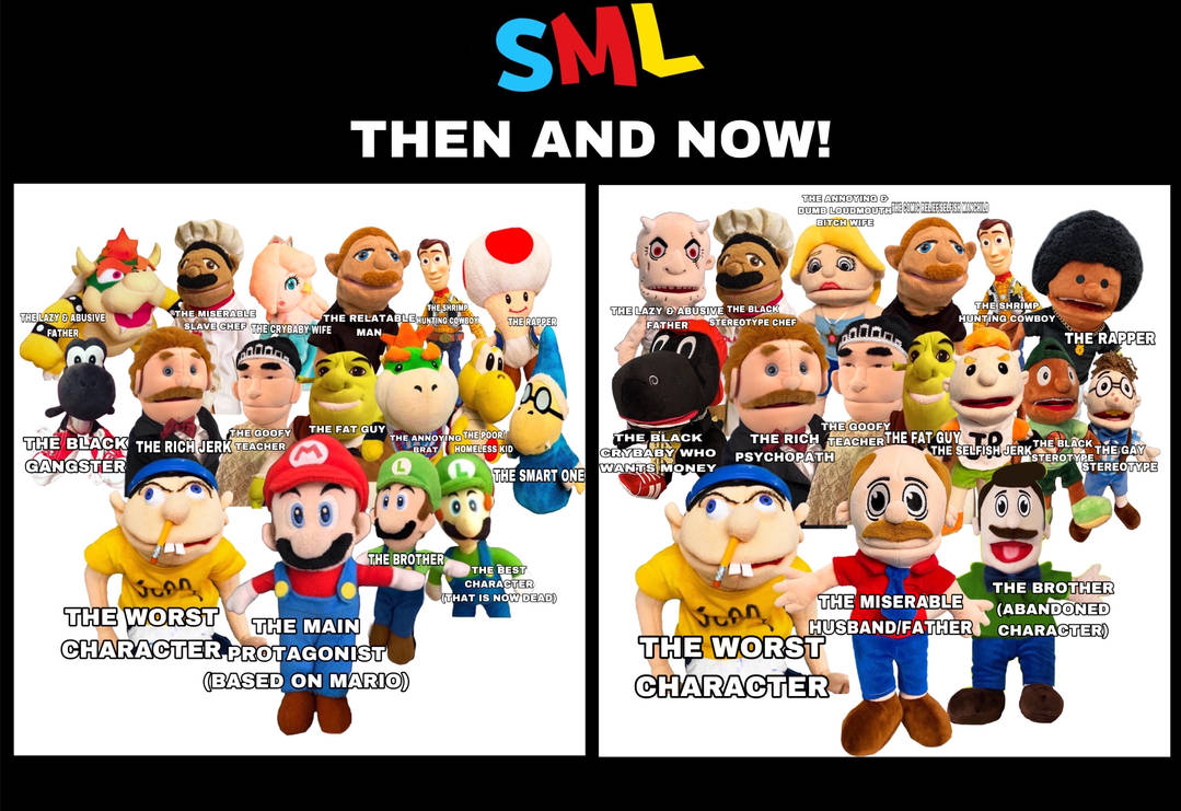 Sml Renders SML: THEN AND NOW! by MatthewsRENDERS4477 on DeviantArt