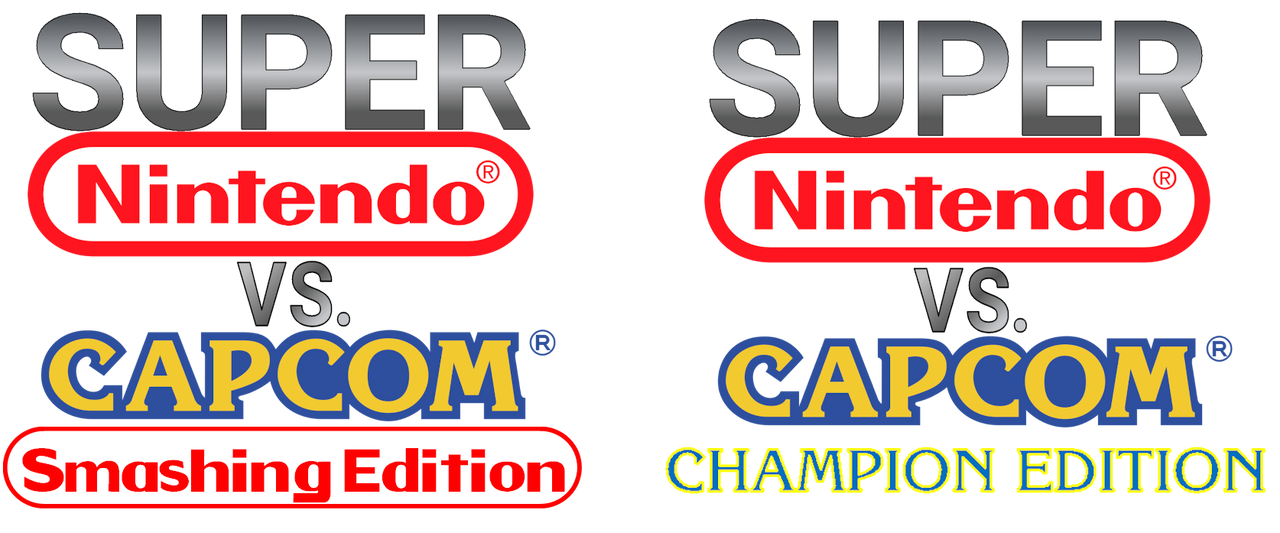 SUPER NINTENDO vs. CAPCOM: Special Editions Logos by andreashp96 on ...