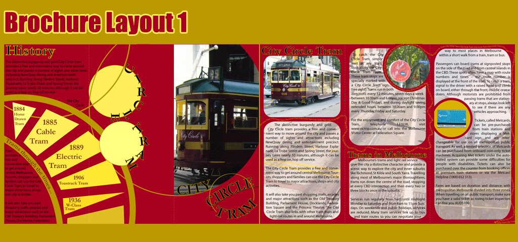 City Circle Tram Brochure 2