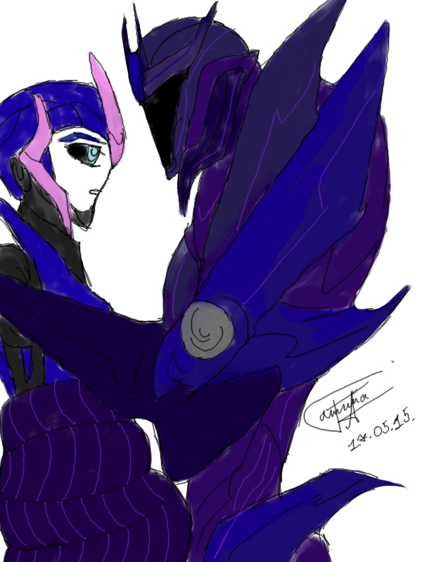 Soundwave X Arcee.