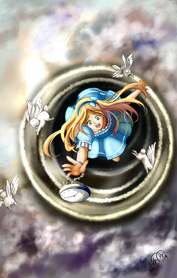 Alice up the sky