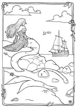 MerMay - LineArt Contest May 2025