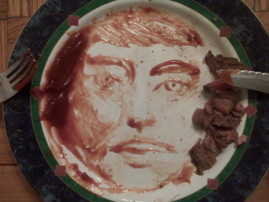 If you give an artist ketchup