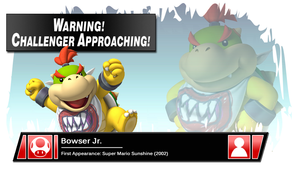 SSB4 Banner: Bowser Jr.