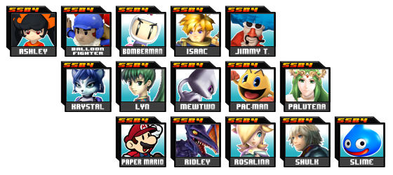 SSB4 Icons: Round I by Pixiy SSB4 Icons: Round I by Pixiy