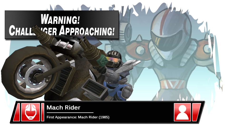 SSB4 Banner: Mach Rider