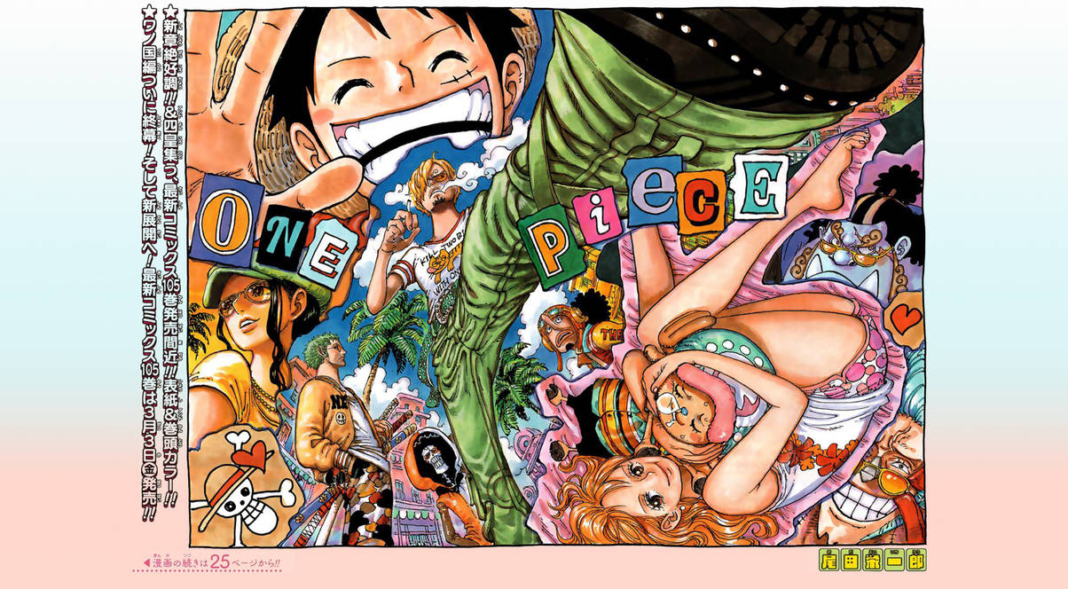 one_color on Twitter  One piece manga, One piece anime, One color