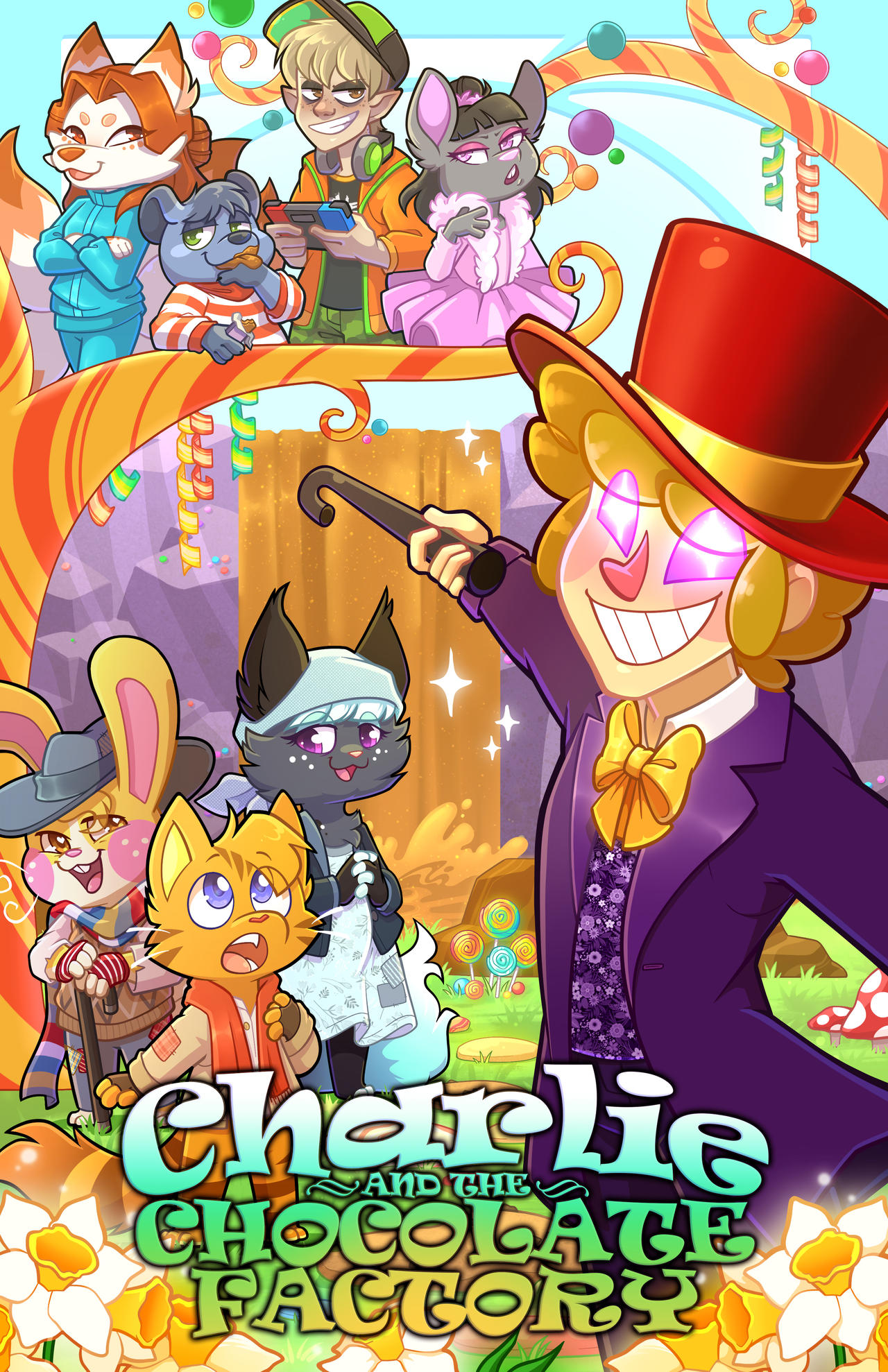 MHP: Charlie and the Chocolate Factory by zixmix on DeviantArt MHP: Charlie and the Chocolate Factory by zixmix on DeviantArt