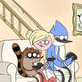 Breaktime with Mordecai and Rigby