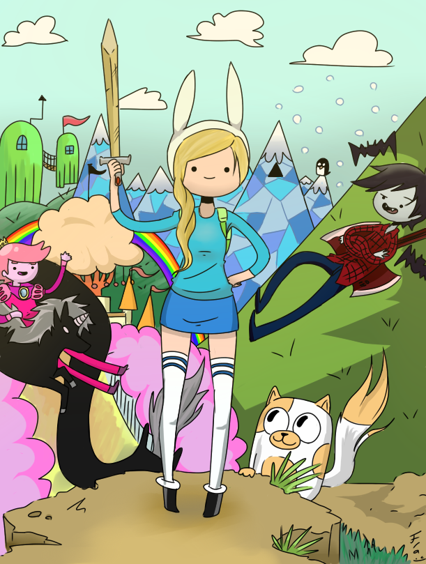 Adventure time with Fionna and Cake