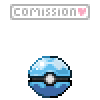 adorablysquish - Vaporeon Blanc (BALL commission)