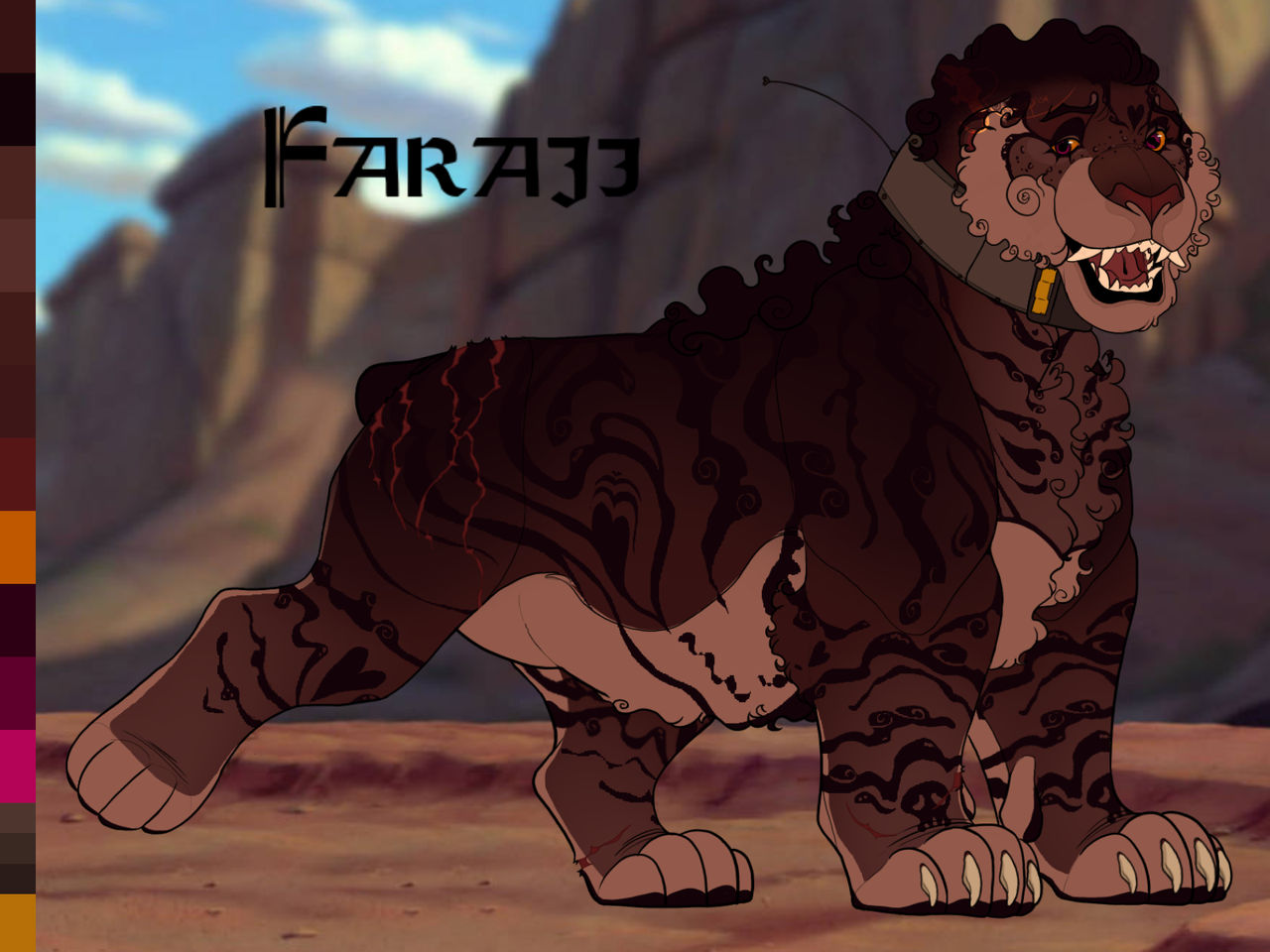 F Raji Faraji|RefSheet by ResidualPrism on DeviantArt