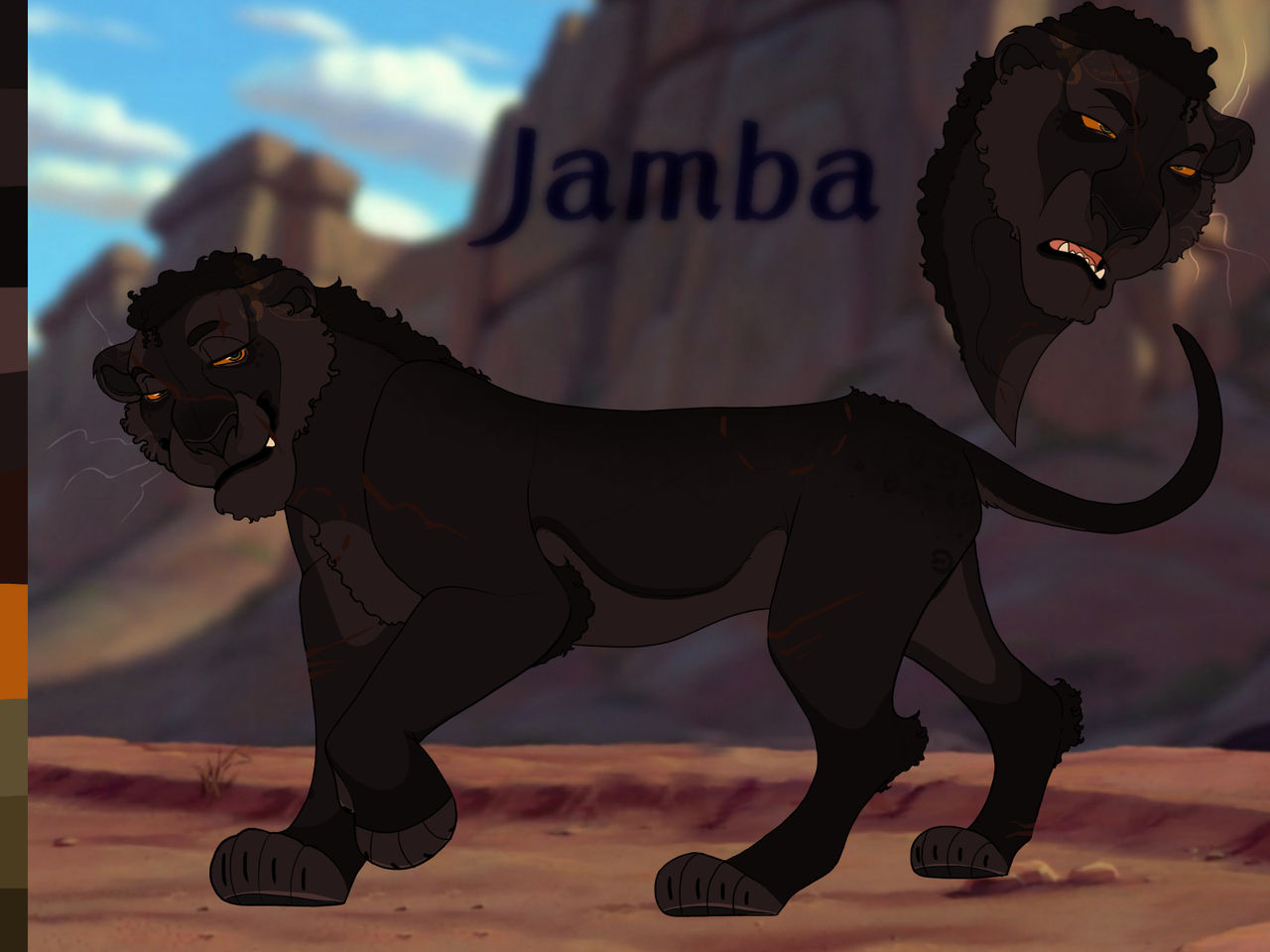 Jamba|Refsheet by ResidualPrism on DeviantArt