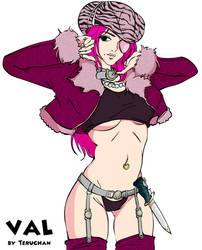 VAL by Teruchan  - color by me