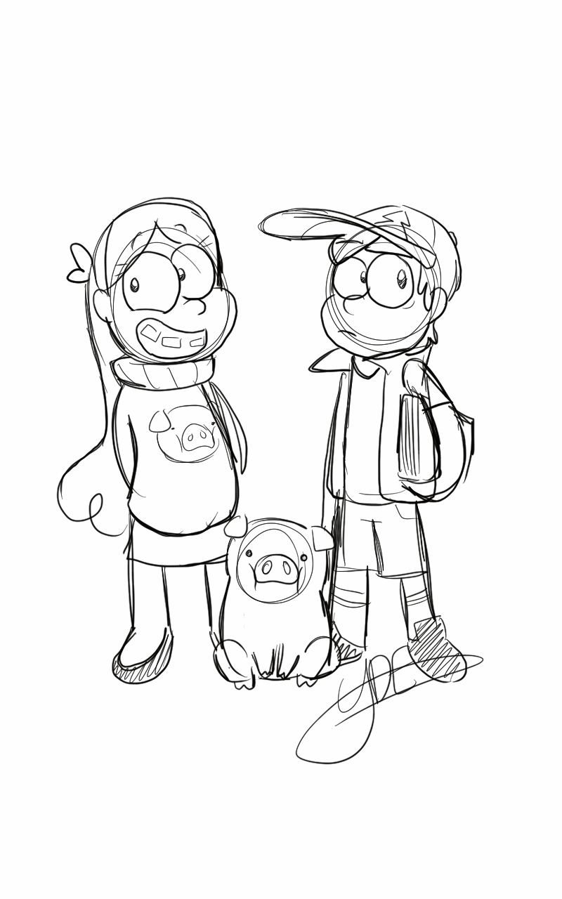 gravity falls (Sketch)