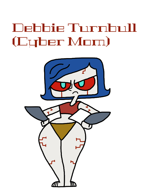 Debbie Turnbull Robotboy cleaning, Debbie Turnbull / Robotboy Mom