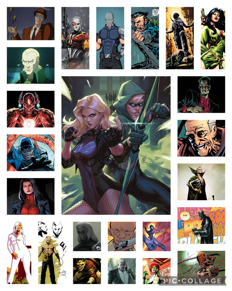 Green Arrow Villains Collage DC Comics By Nakuuro On DeviantArt Green Arrow Villains Collage Dc Comics By Nakuuro On Deviantart
