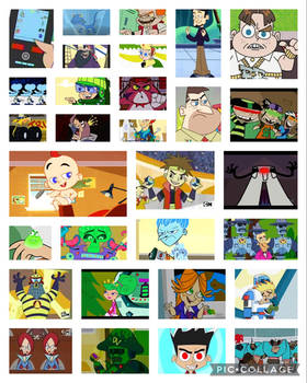 Johnny Test Villains Collage (Johnny Test)