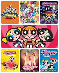 The Powerpuff Girls Legacy Collage