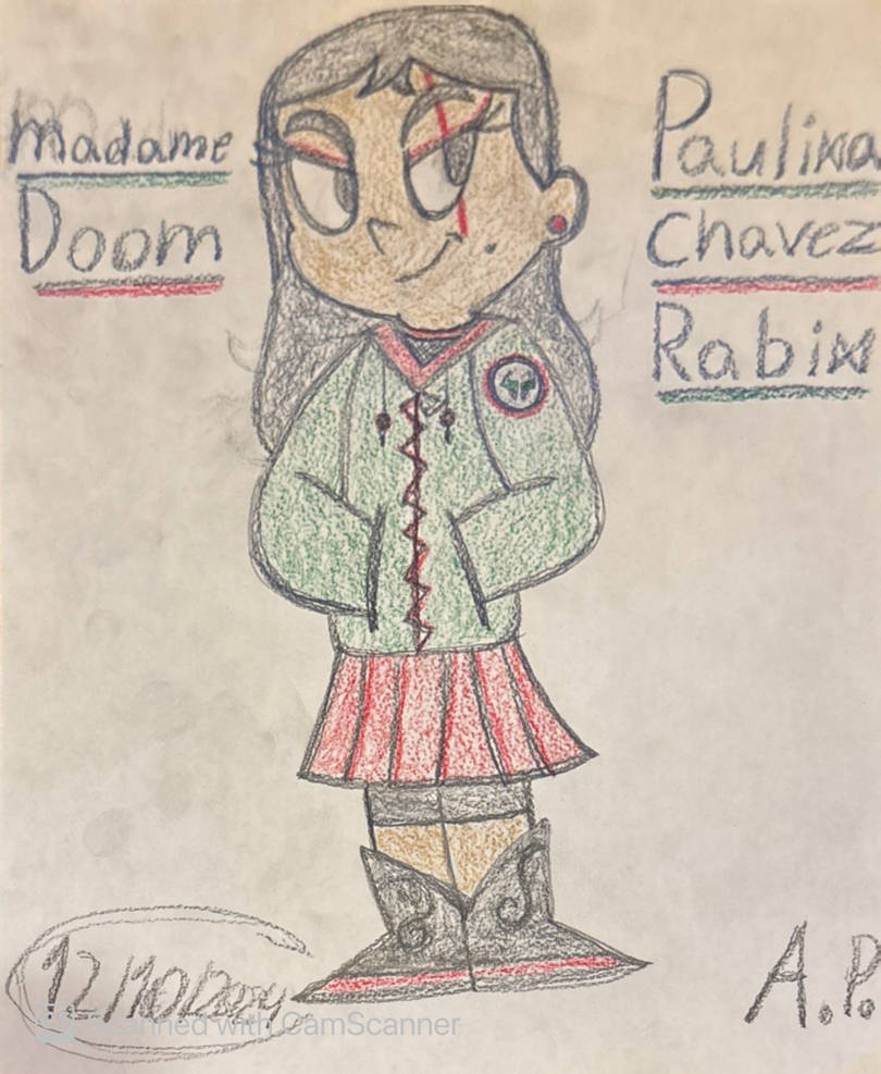 Madame Doom/Paulina Chavez-Rabin (Marvel AU) by nakuuro on DeviantArt