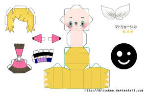 Matryoshka Rin Papercraft