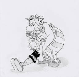 Poor Asterix by RussianSkipper74