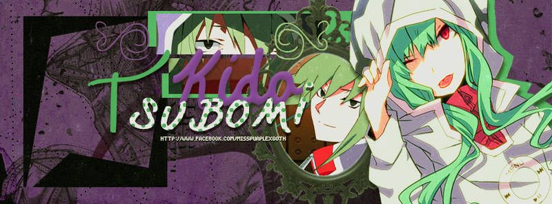 Banner Kido Tsubomi