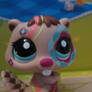 Littlest pet shop beaver 2134