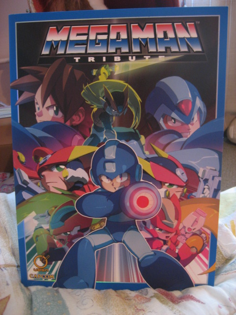 Megaman tribute art book