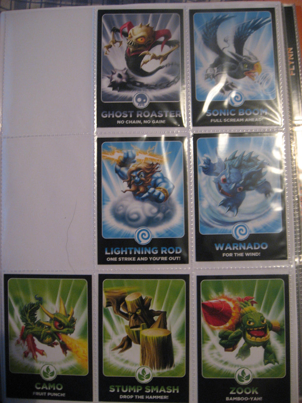 Skylanders giants cards 3