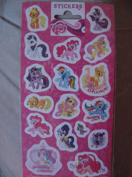 My little pony stickers