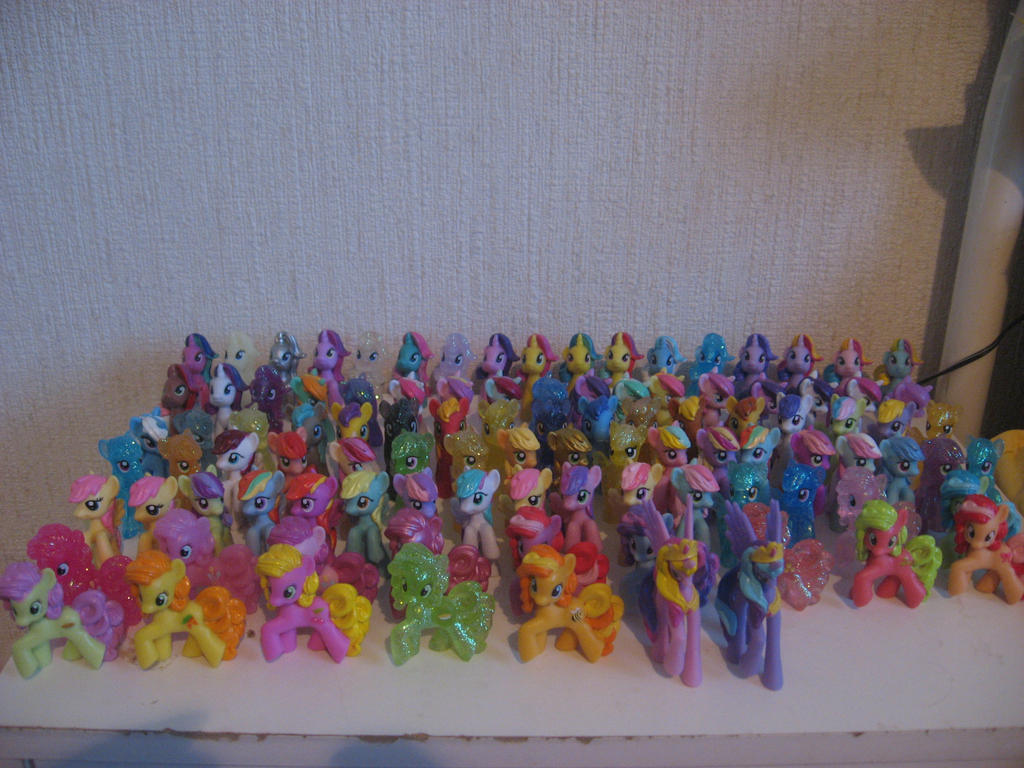 My little pony FiM blind bag collection