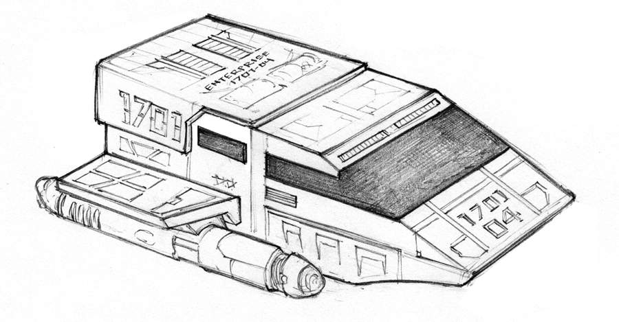 McQuarrie style Shuttlecraft