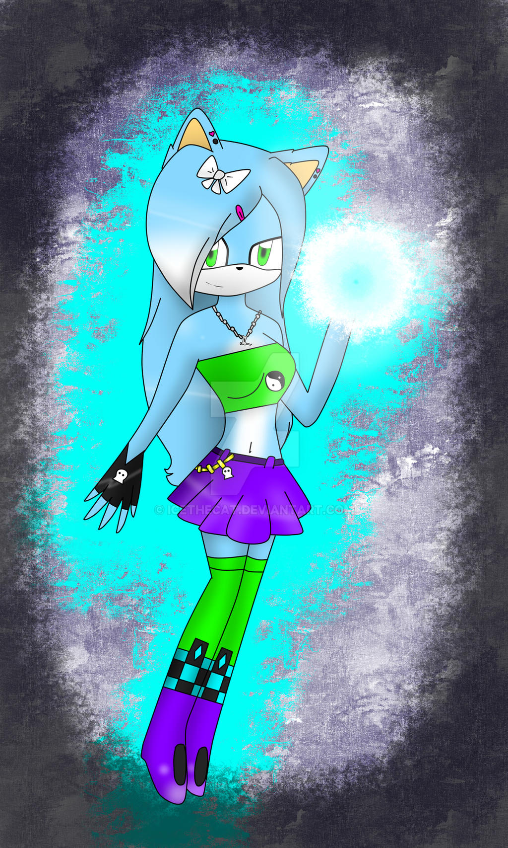 Icecat Deviantart Ice the Cat new look!! by IcetheCat on DeviantArt
