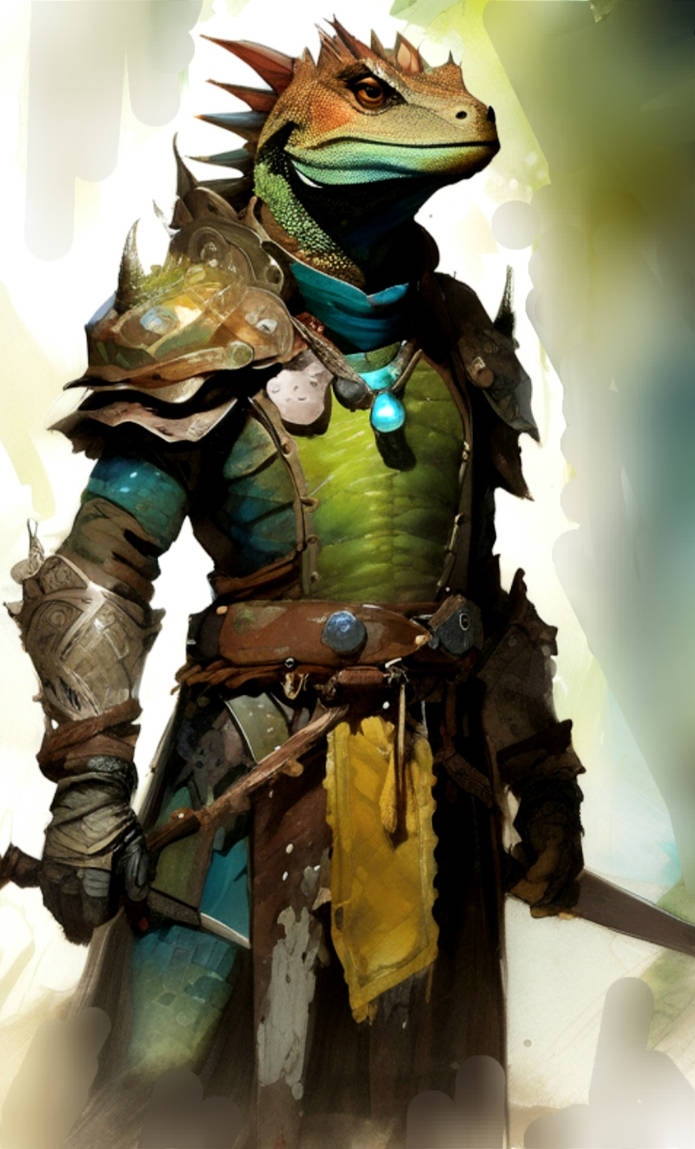 Primitive lizard humanoids 1 by Joshua2535 on DeviantArt