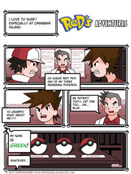 Red's 1st Pokemon: Pg. 1