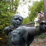 Unity at Robin Hood Statue, Nottingham, UK