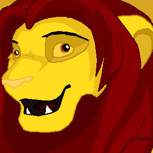 Simba Emo Simba smile by jenzye on DeviantArt