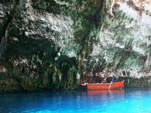 Kefalonia Melissani Cave