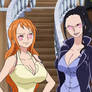 Nami and Nico Robin hypnotized edit