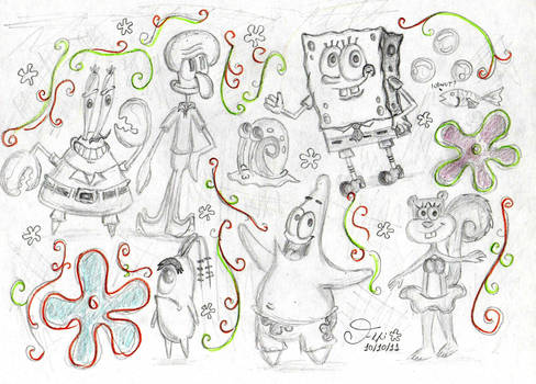 SpongeBob Sketches