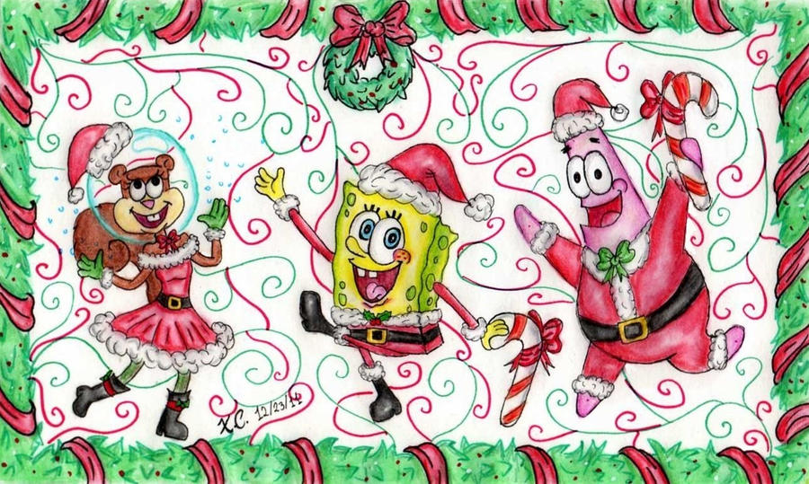 Have a Spongy Christmas