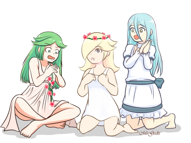 Palutena, Rosalina, Azura