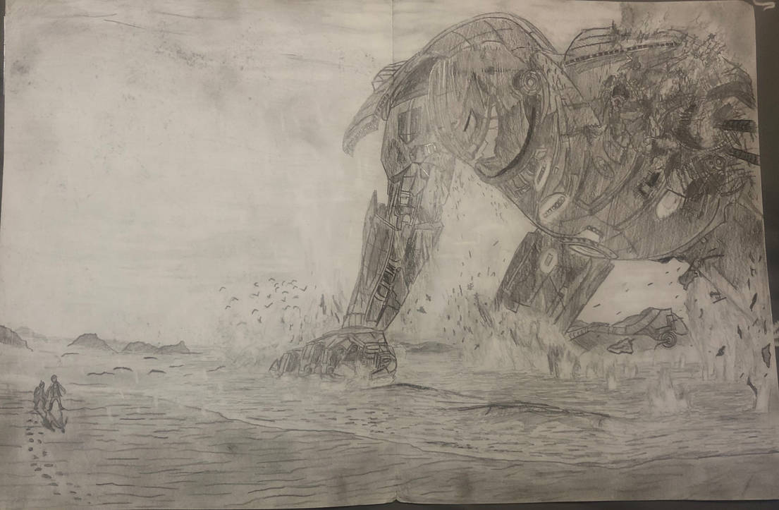 MonsterMarch Day 13: Pacific Rim Drawing (1) by kaijusaurusG2k on ...