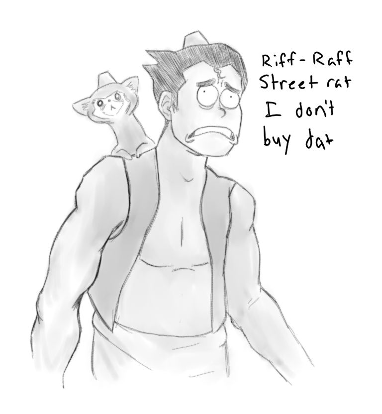 Aladdin Riff Raff Street Rat RIFF RAFF STREET RAT by Jojobinks on DeviantArt