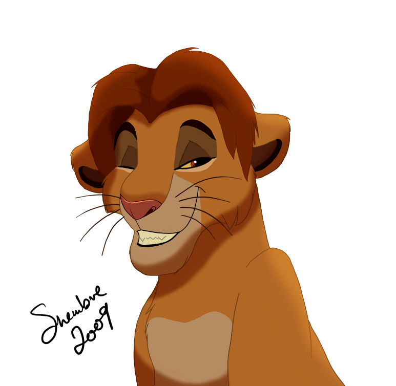Teen Simba Bust by Shembre on DeviantArt
