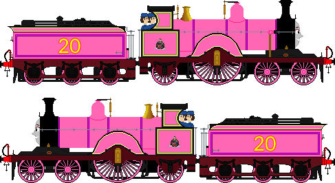 Pink Engine Drawing Patricia the Pink Engine by JoshuatheK2 on DeviantArt