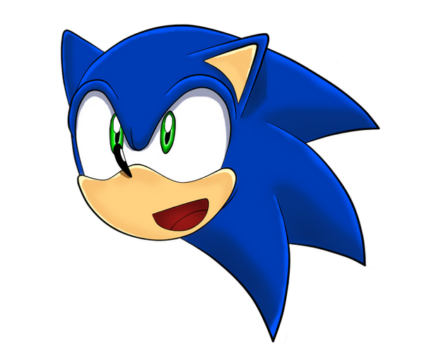 Sonic's face